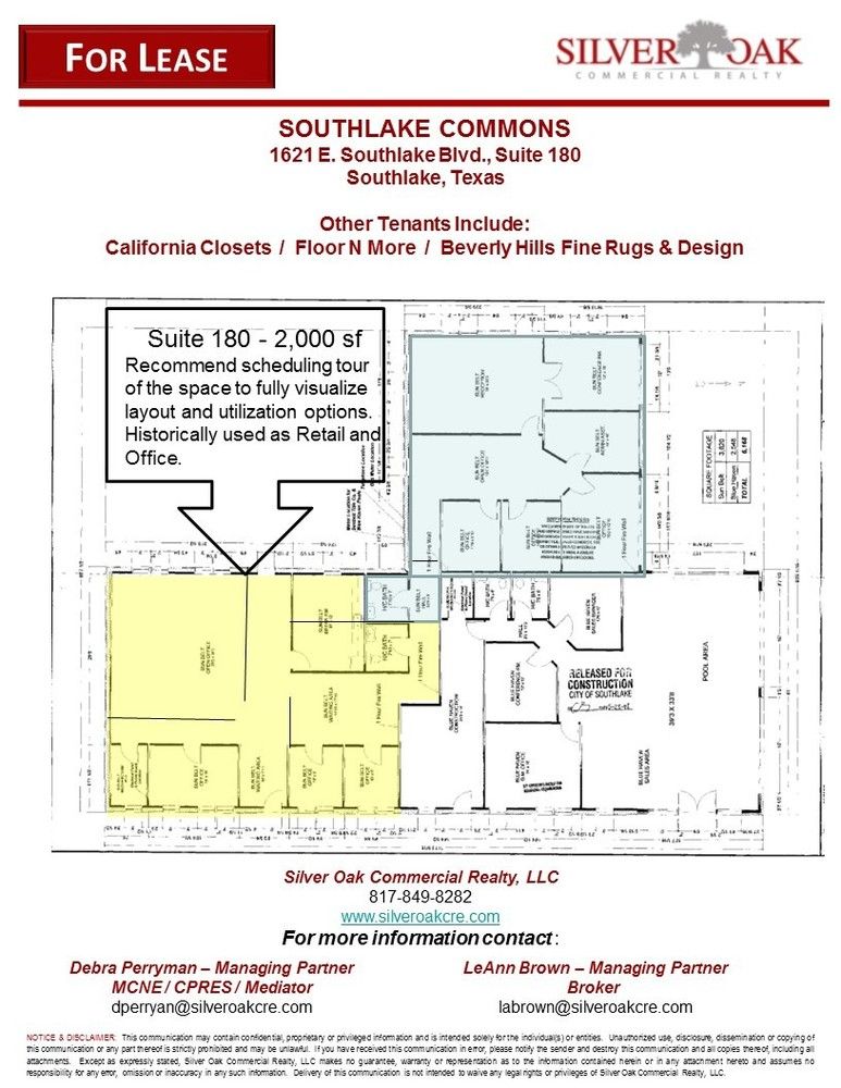 Southlake Commons: 1621 E Southlake Blvd, Southlake, TX 76092